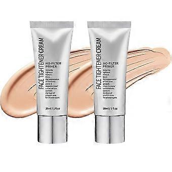 Face Tightener No-Filter Primer, Skin Tightener Primer Face Makeup, Face Blurring Primer for Face Before Makeup, Foundation for Moisturizing, Conceale