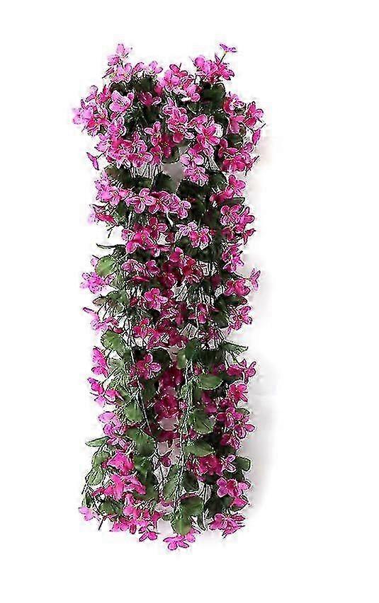 Draping Violet Wisteria Artificial Stem