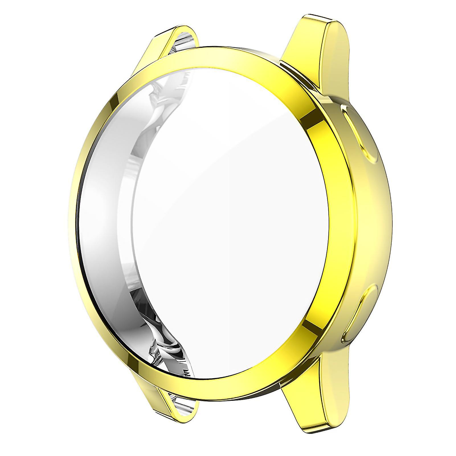 Protective Case Soft Tpu Plating Smart Watch Protection Frame Bumper Shell For Garmin Vivoactive 4/vivoactive 4s/venu 2/venu 2s