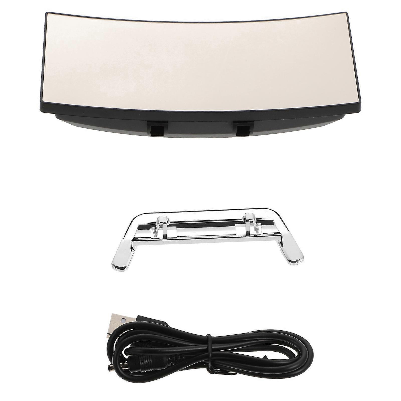 Electronic Alarm Clock Digital LED Clock for Desktop Use 2Pcs