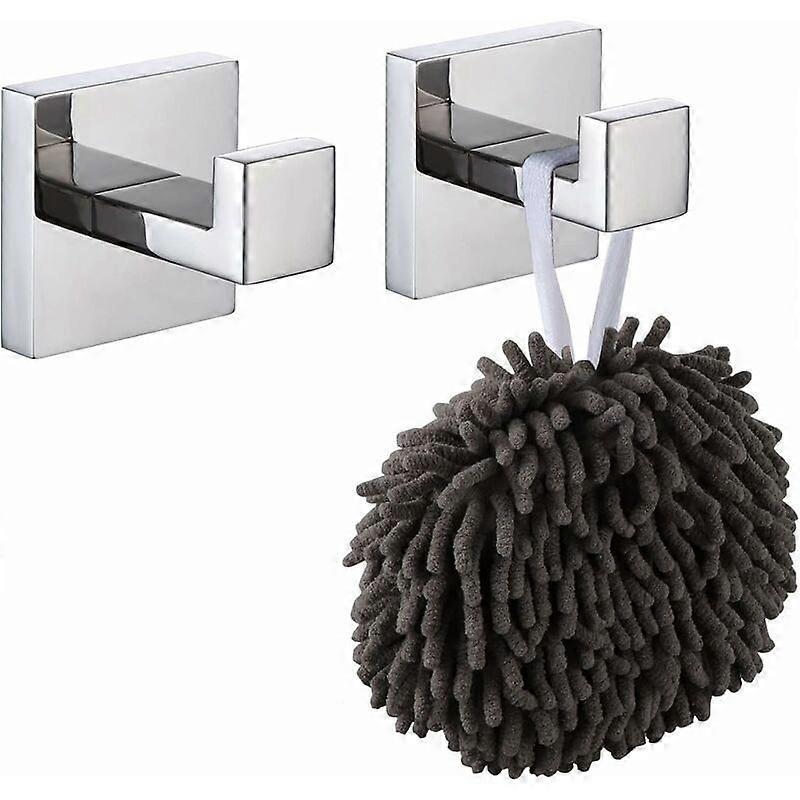 Robust Stainless Steel Wall-Mounted Coat Hook