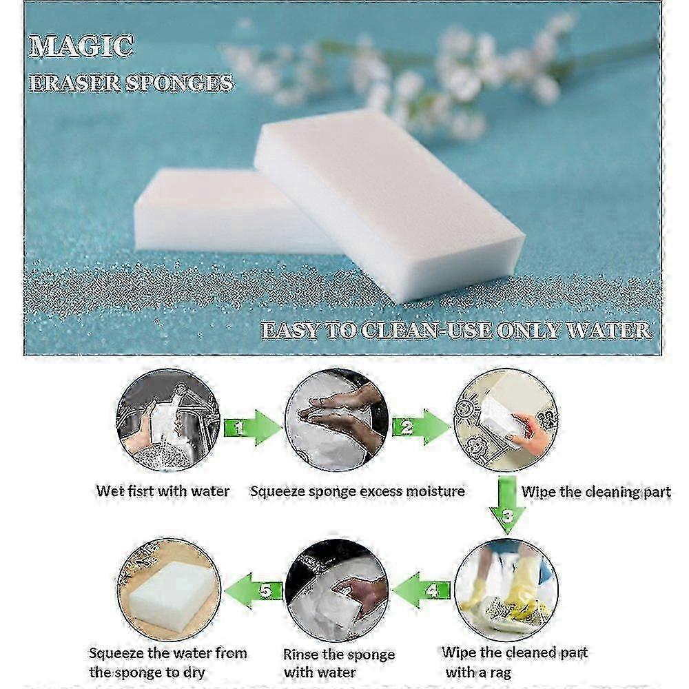 20-Pack Melamine Eraser Sponge Set