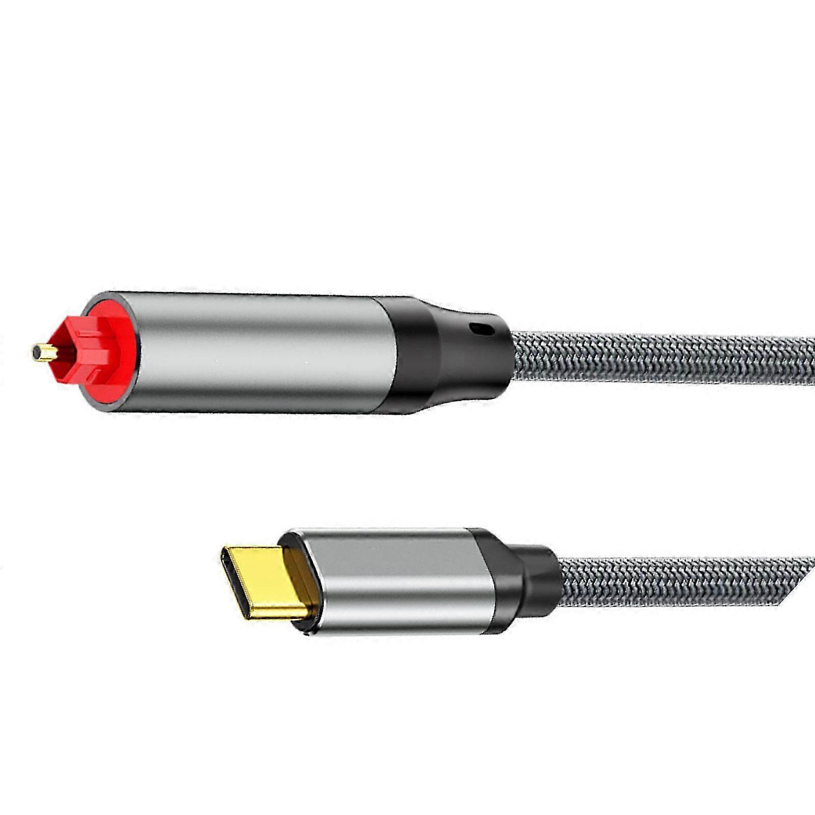 USB A SPDIF Cable 1.5M Braided Metal