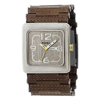 Fossiele trend Quartz analoge man horloge met JR9826 Cowskin armband