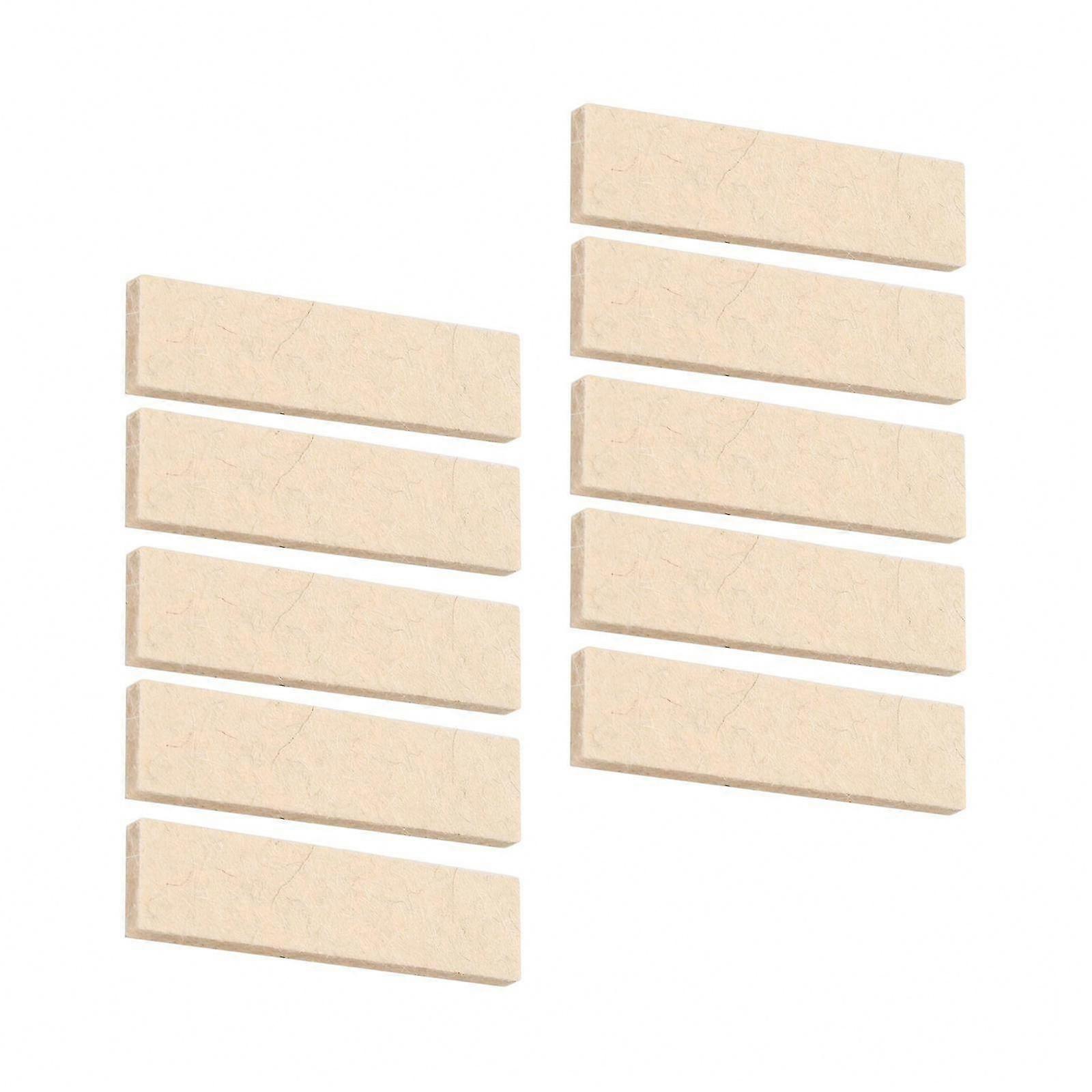 10Pcs Exercise Bike Brake Pads Set with Easy Installation