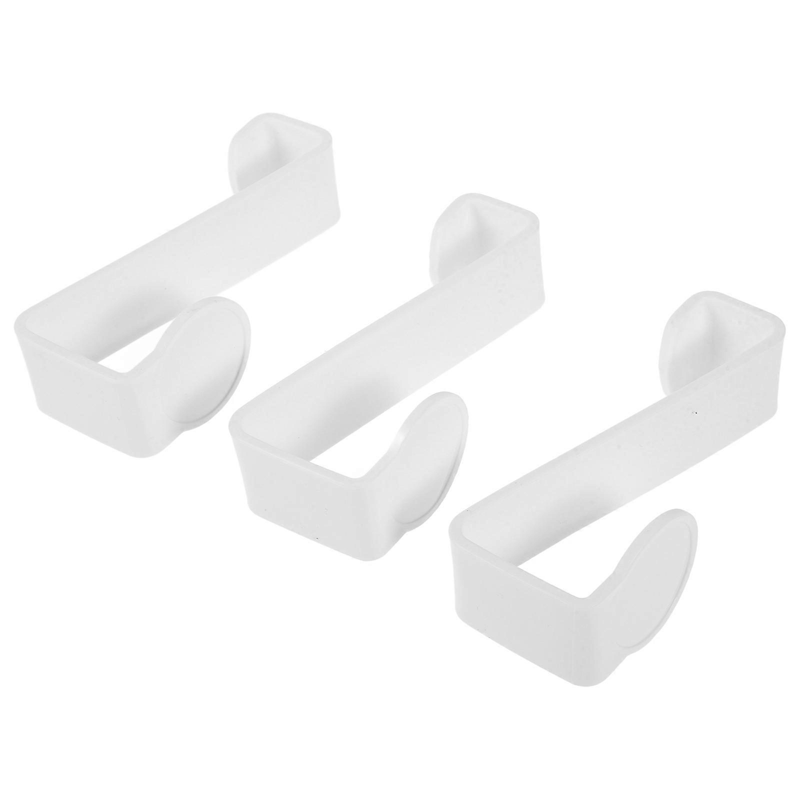 Potty Hook Multifunctional Plastic Hanging Hook for Home 3Pcs Easy Use