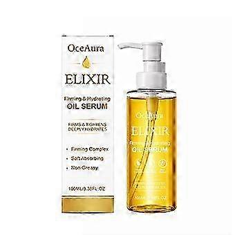 Firming & Hydrating Body Oil Serum - with Argan & Sweet Almond for Dry Dull Skin, Non-Greasy Lightweight Moisturizing Oil, 100ml
