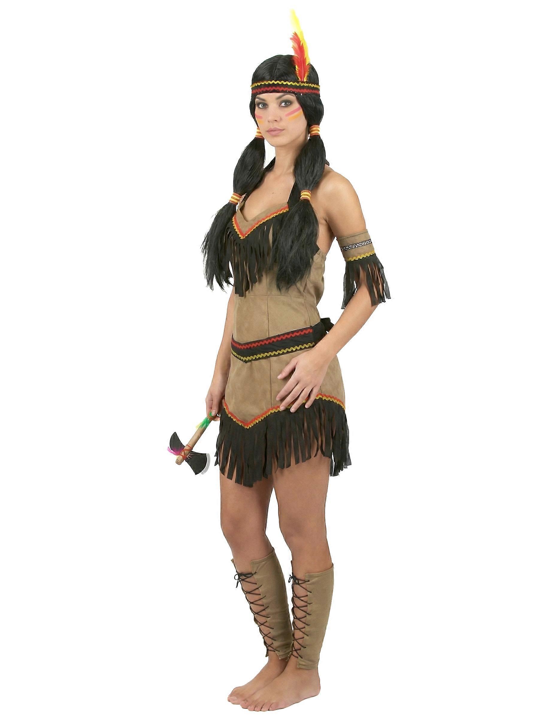 Women's backless Indian costume