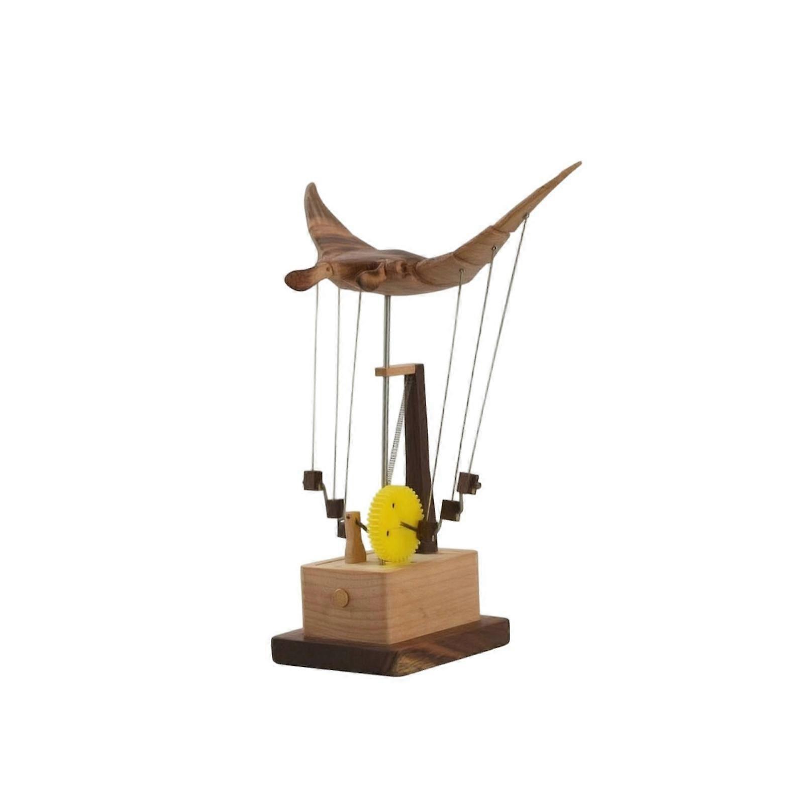 Dynamic Ocean Ray Desk Decor Bionic Dynamic Sculpture Elegant for Design Lovers