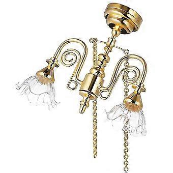 2026  Miniature Dollhouse Furniture Ceiling Light for Dollhouse Use 1 Piece