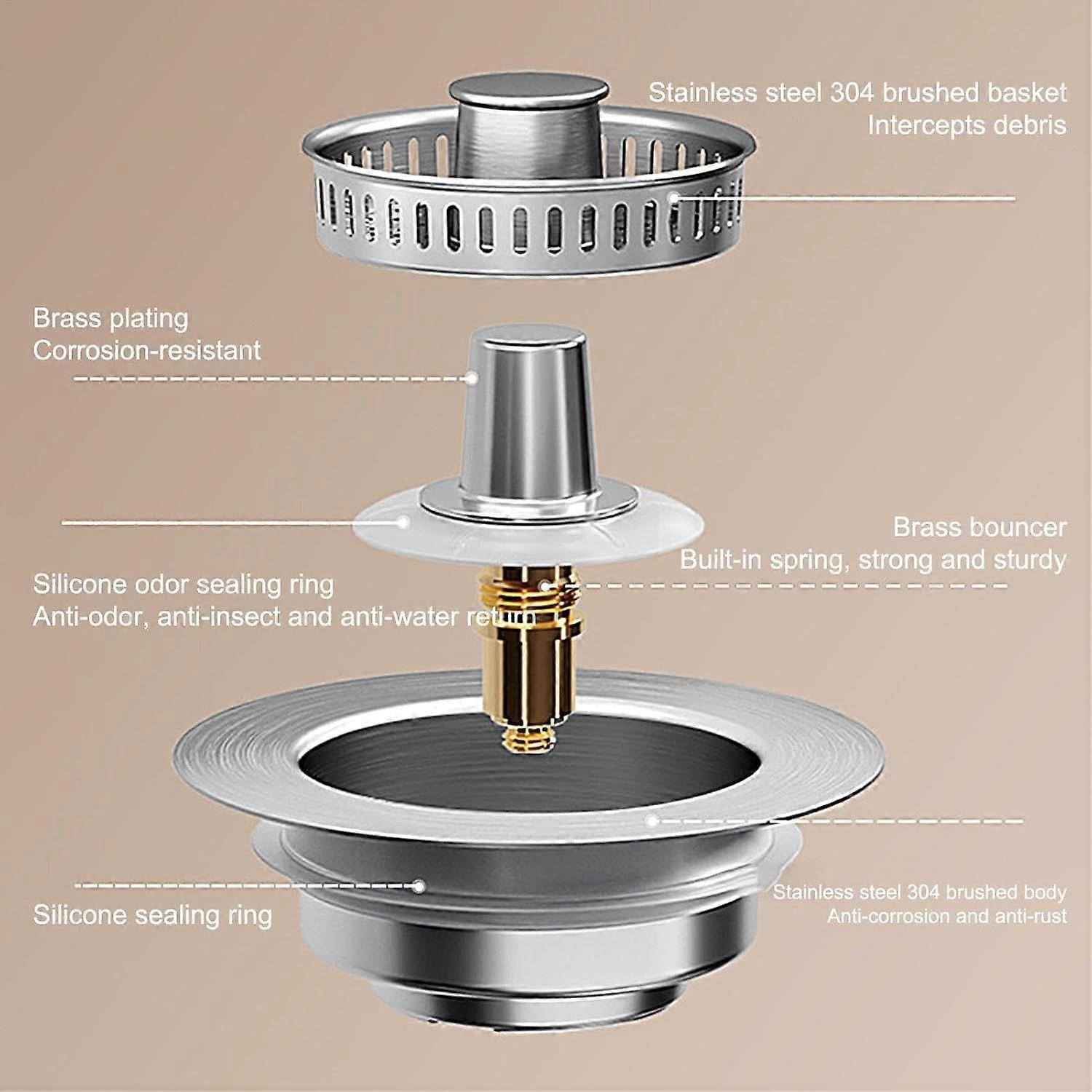 Stainless Steel Drain Strainer