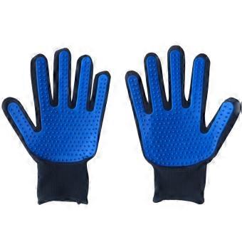 Pet Glove Cat Grooming Glove Cat Karvanpoisto Harjakäsineet Koiran kampa kissoille Kylpykarvanpoistoaine Puhdas hierontaharja eläimelle