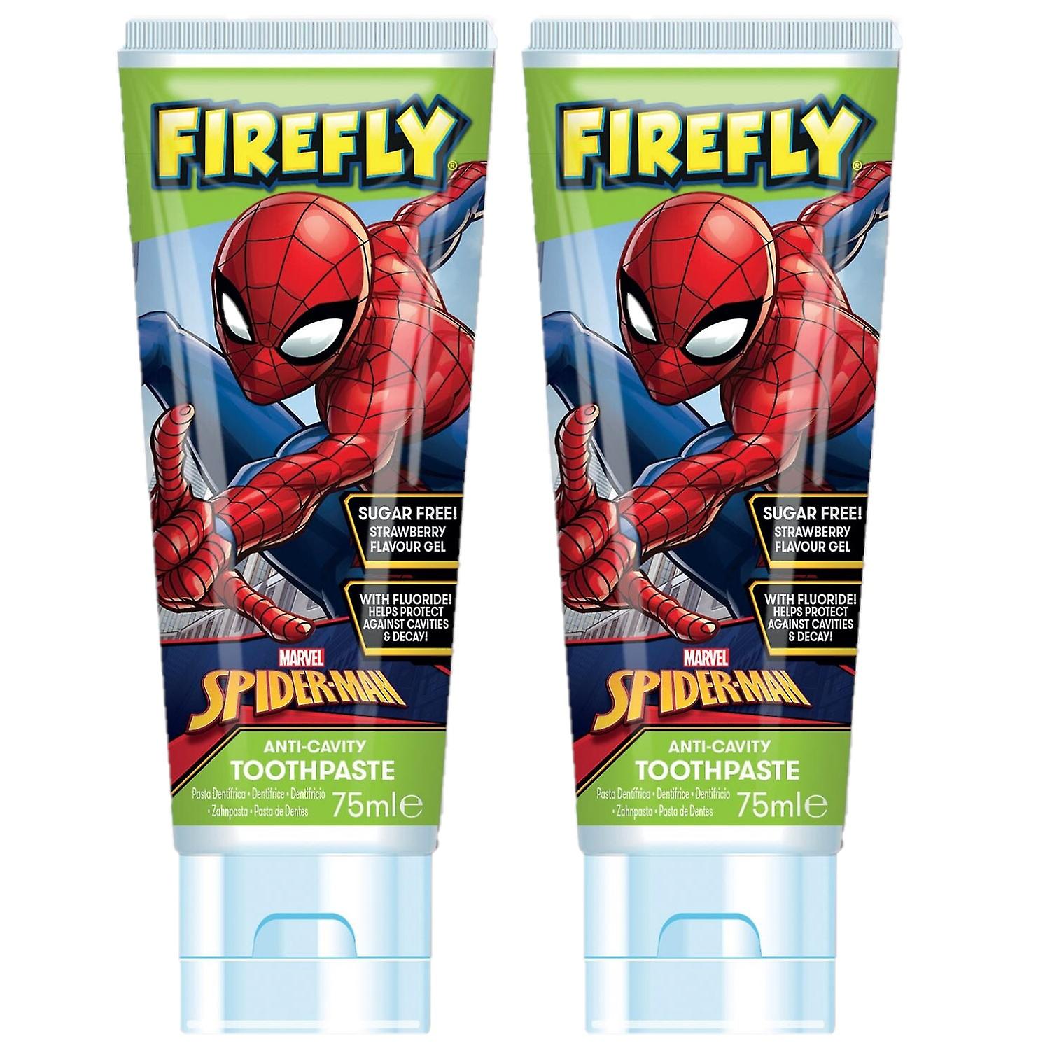 Spiderman Anti Cavity Toothpaste (2 Pack)