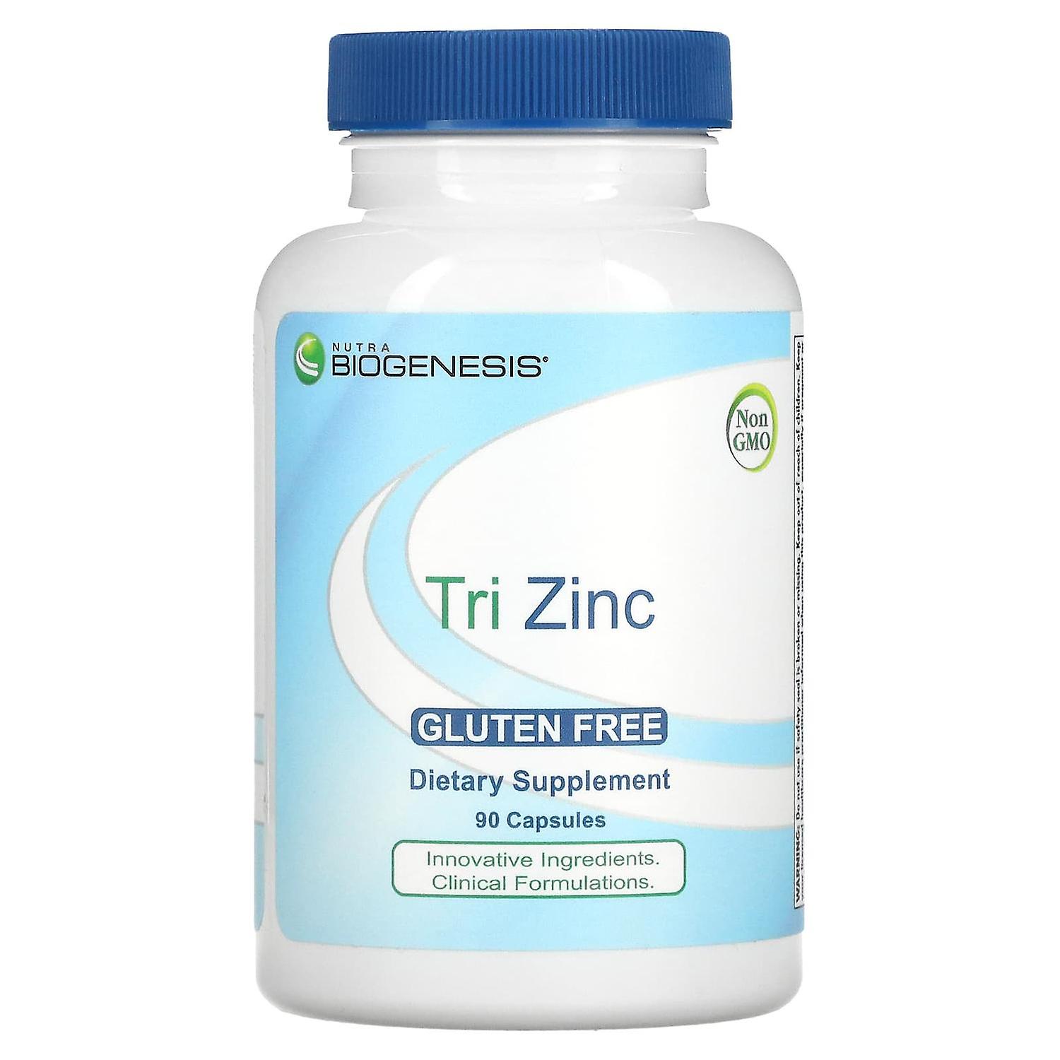 Nutra BioGenesis, Tri Zinc, 90 Capsules