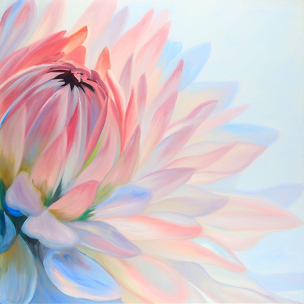 LOTUS PASTEL FLOWER Poster