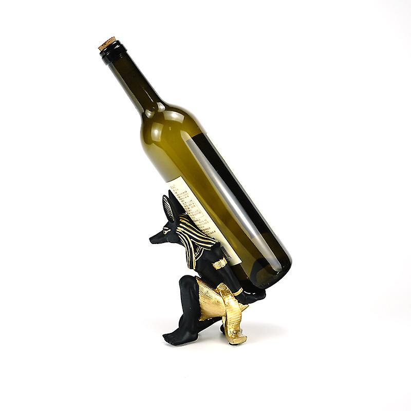 Meech ANUBIS DOG God sculpture Wine Frame Decoration Wine Frame Wine frame