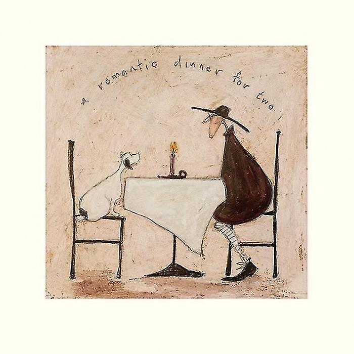 Sam Toft A Romantic Dinner For Two Print
