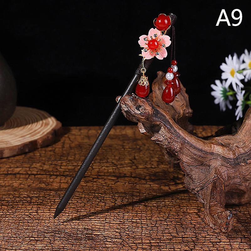 1 Pcs Ancient Chinese Style Sword Shape Hairpin Hanfu Coiled Hairpin Long