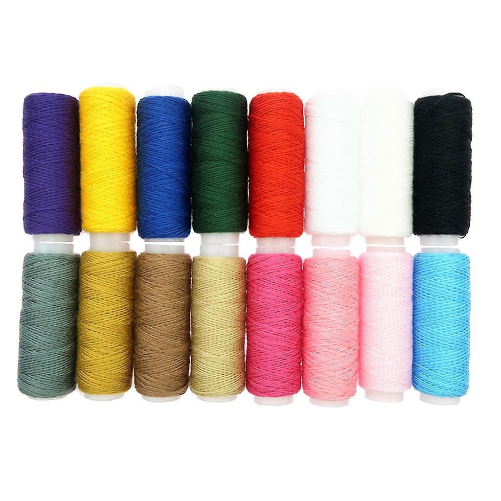 16 Colors High Quality Polyester Sewing Thread for Jeans Sewing Accessories