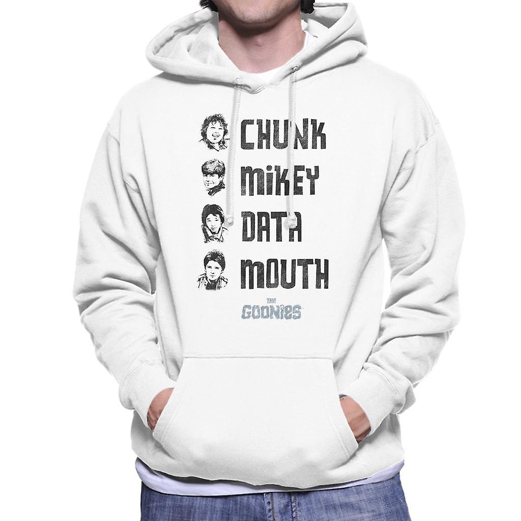 The Goonies Character Line Up Men's Hooded Sweatshirt