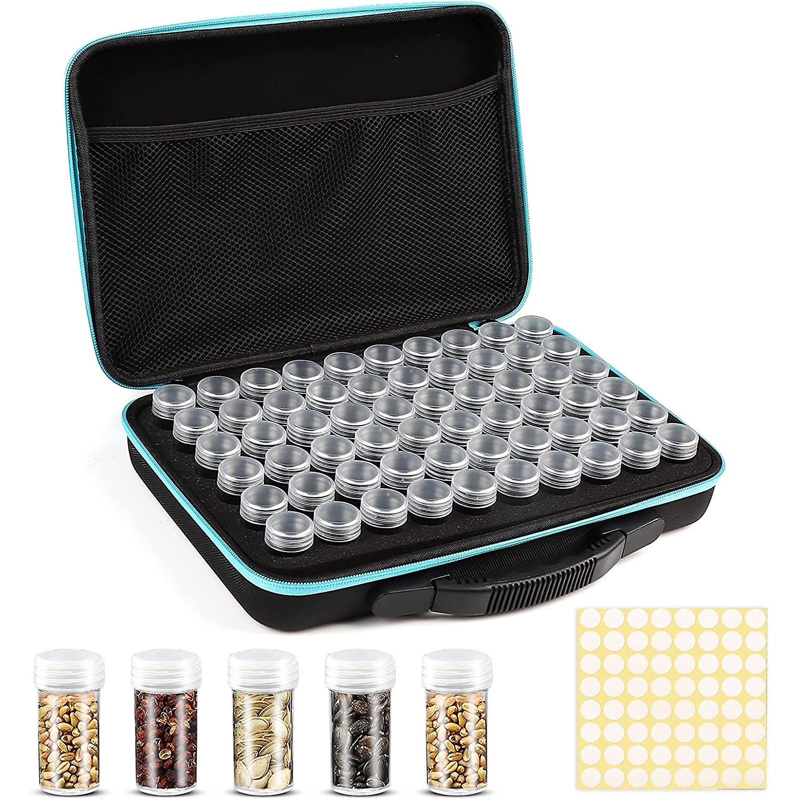 60 Slots Seeds Storage Organizer Keep Seat Neat Compartment Container for Securely Storing Seeds Use