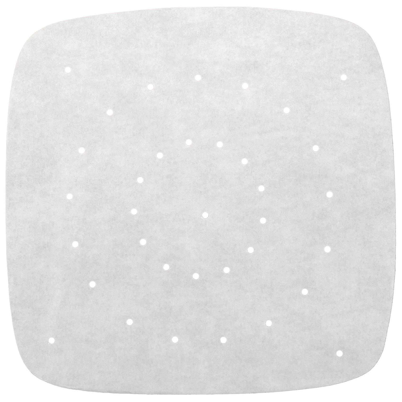 Parchment Paper, 200pcs 9 Inch Perforated Unbleached Square Liners,steaming Parchment