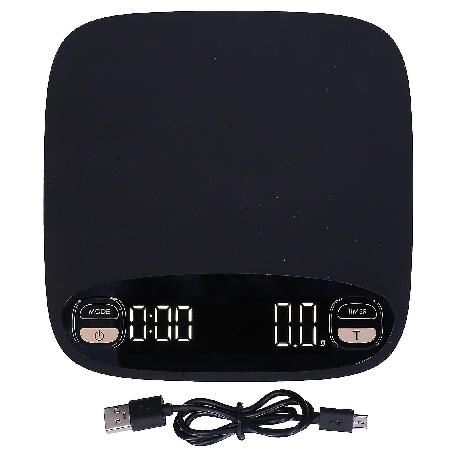 Professional Grade Espresso Scale, Pour Over Drip Scale For Coffee Brewing, High Precision Coffee Scale, Timer Function Espresso Scale, User-Friendly