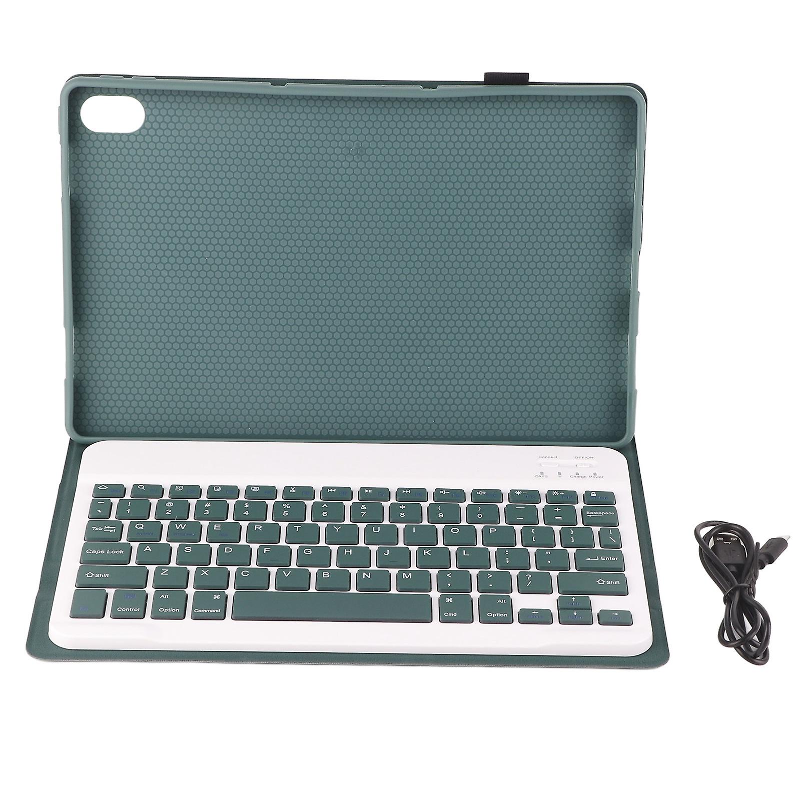 Tablet Keyboard Magnetic Case for Tab P11 Plus 2021 2020 Slim Wireless Dark Green