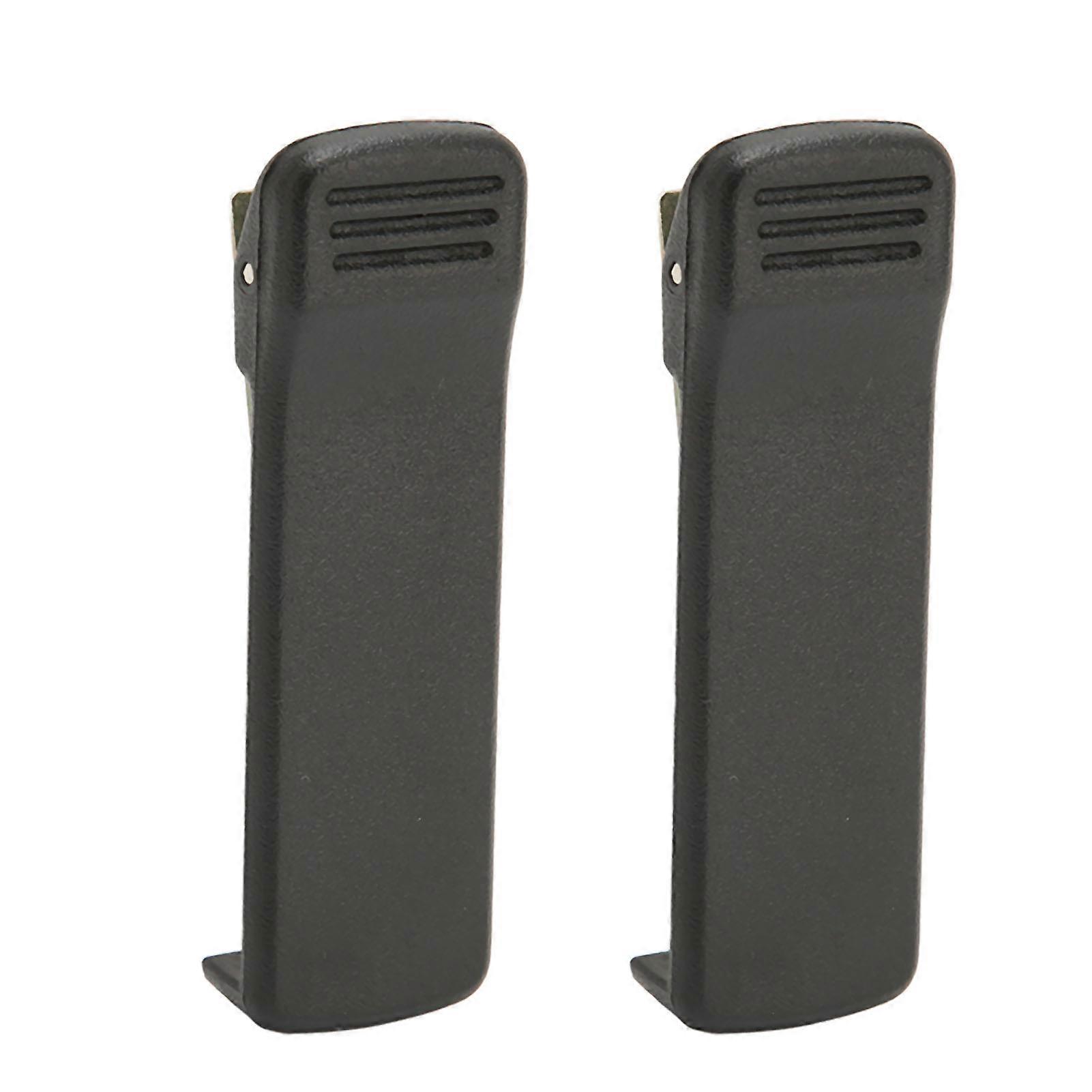 2pcs Radio Belt Clip Replacement Two Way Radio Belt Clip Compatible for Motorola HT1000 MT2000 MTS2000 MTX800