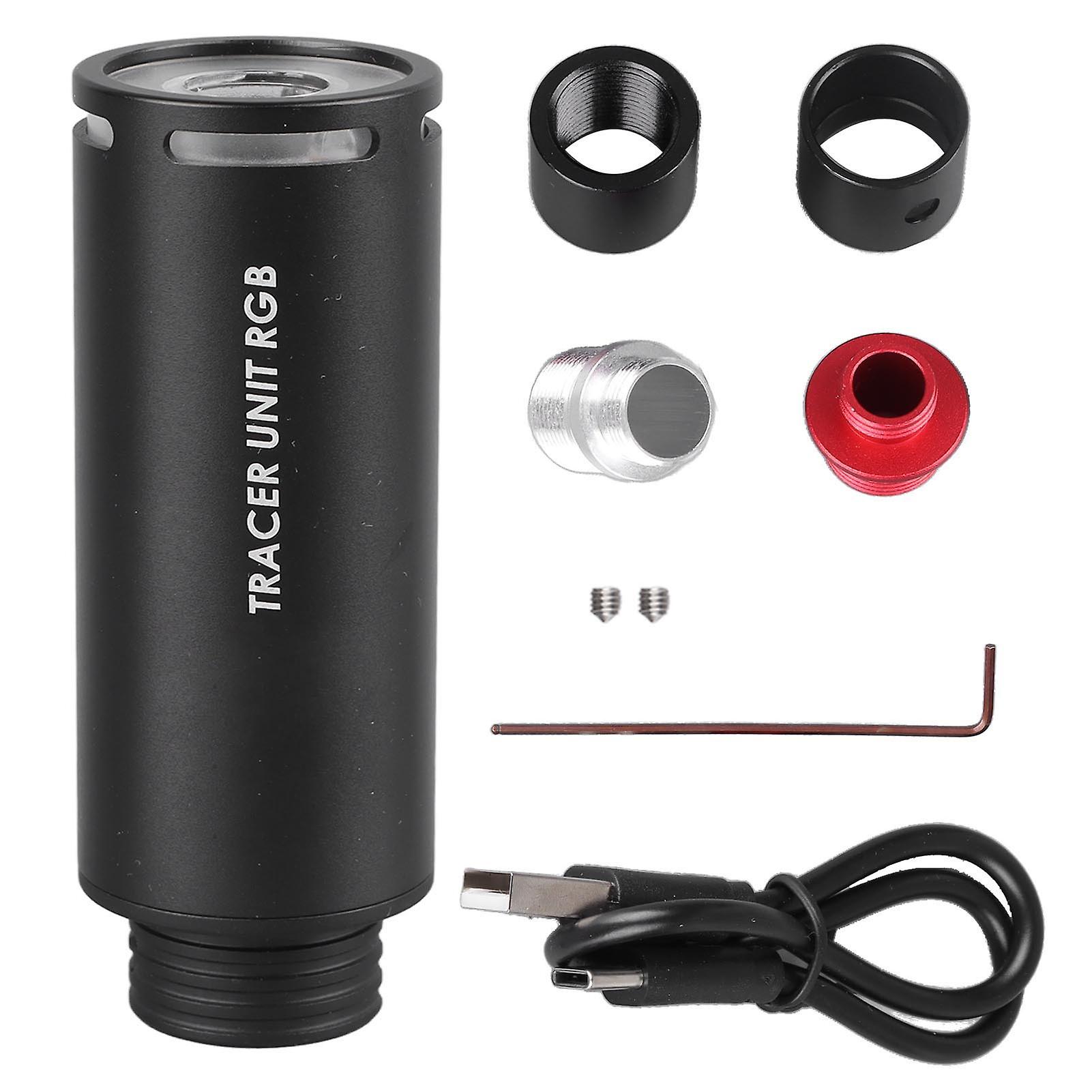Tracer Unit 9 Luminous Colours Highly Visual Rugged Fluorescent Effect Spitfire Tracer Flash Unit Fit for 11mm Cw Direct Plug