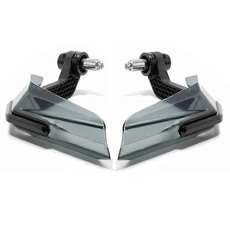 Impact resistant handguard for motorcycle, black wind deflector handlebar