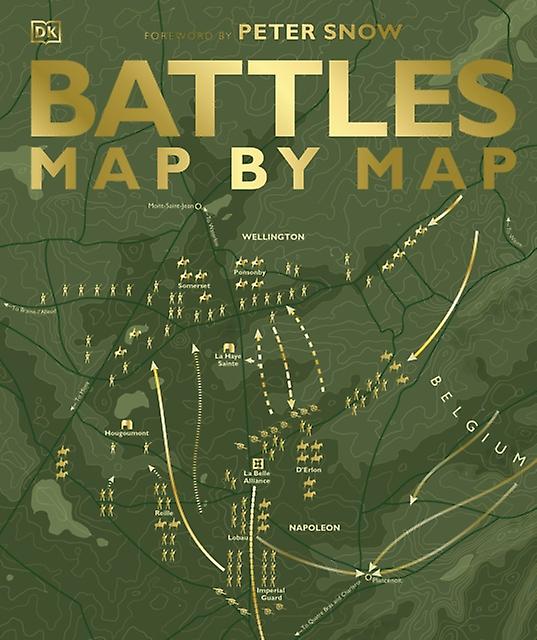 Battles Map By Map by DK Hardback Book