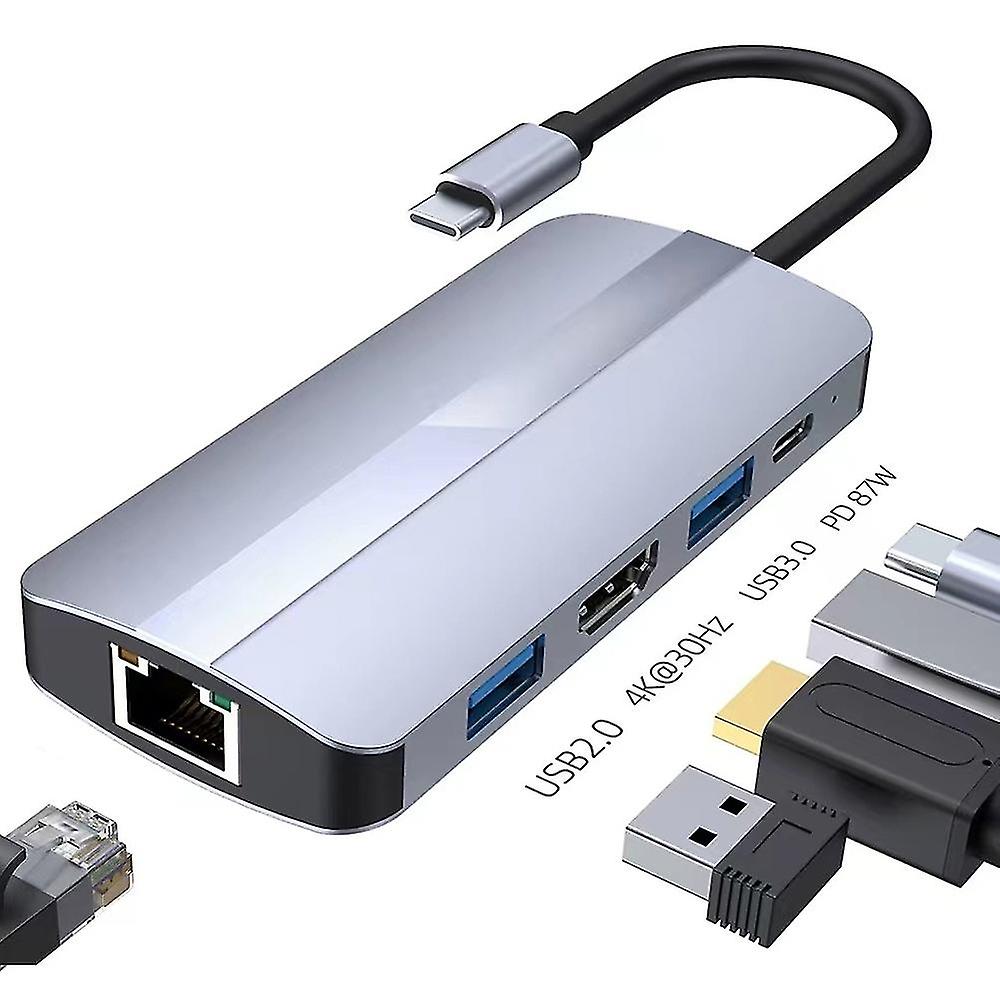BYL-2109 5 in 1 USB-C / Type-C to USB HUB Adapter