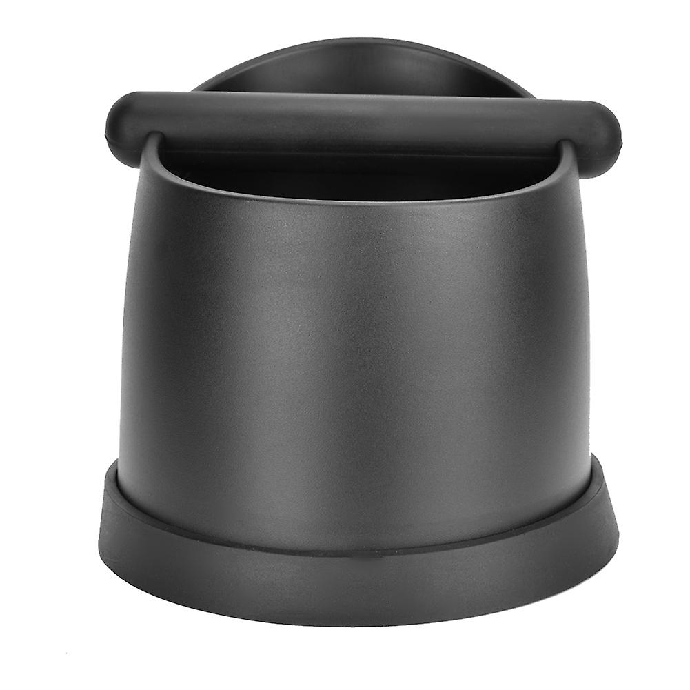 Large Plastic Coffee Knock Out Box Espresso Coffee Grounds (Black)