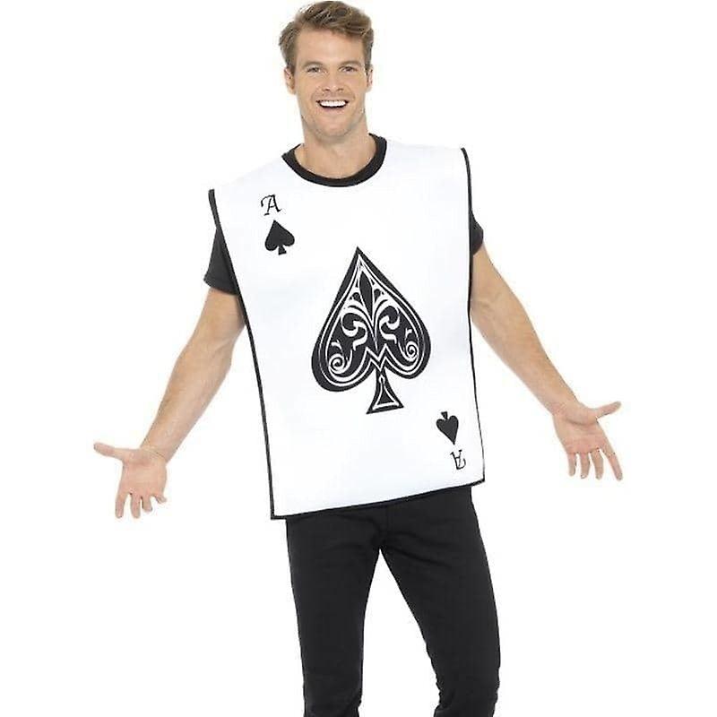 Karkaný kostým strážca pre dospelých biely 44394