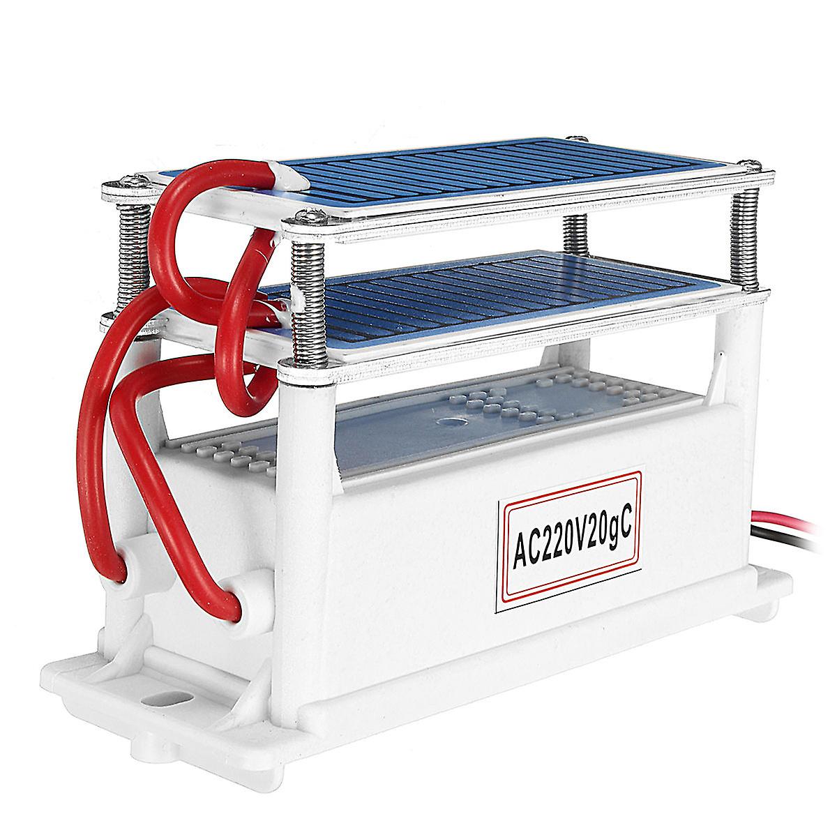 Ozone Generator 220v 20g/h Double Ceramic Plate For Water Disinfection And Air Purification