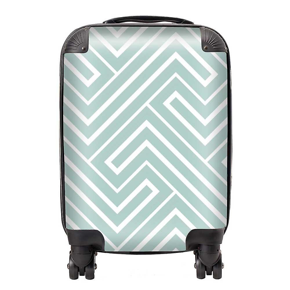 Geometric Modern Ornment Suitcase