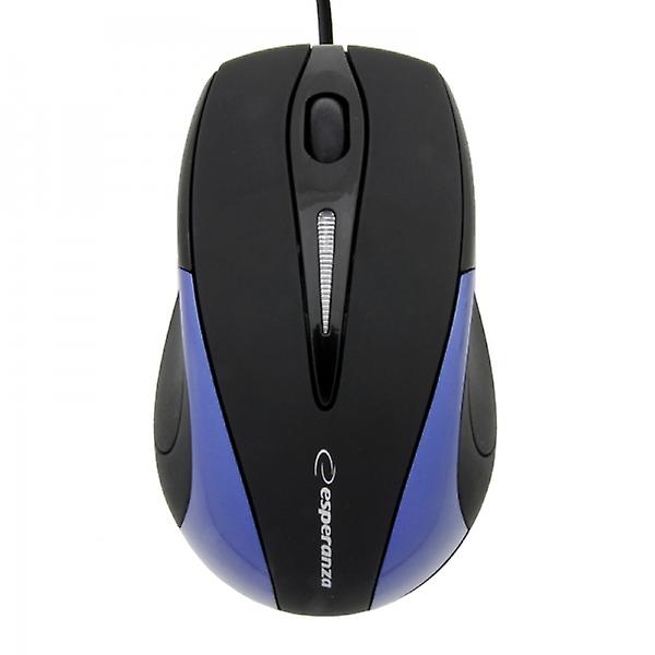 Esperanza Sirius 3D Wired Optical Mouse USB Black/Blue