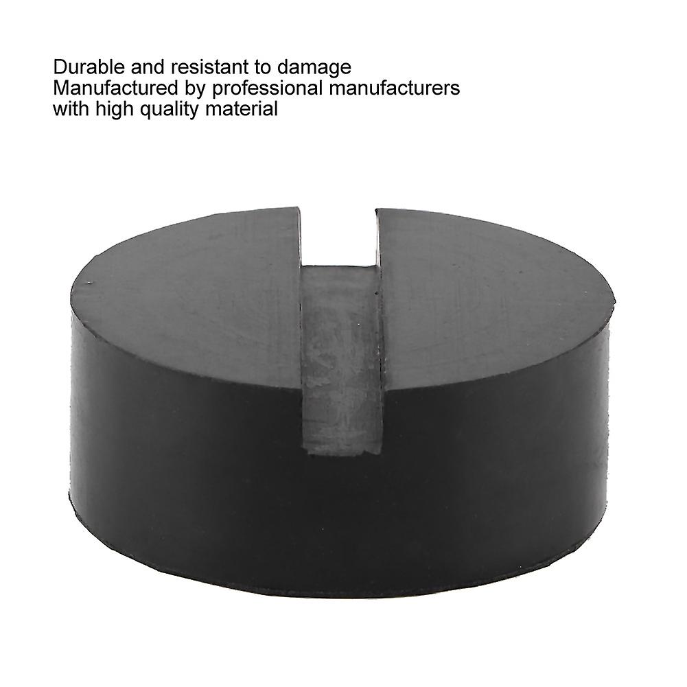6CM Black Rubber Jack Pad Groove Disk Side Cushion for Car