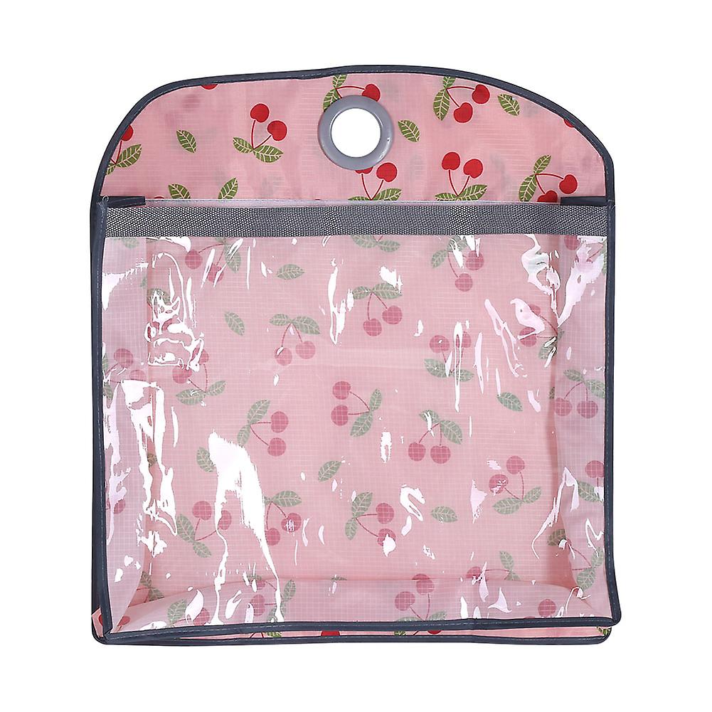 Handbag Backpack Storage Bag Wardrobe Dustproof Cover Keep Clean Organizer Pink Cherry