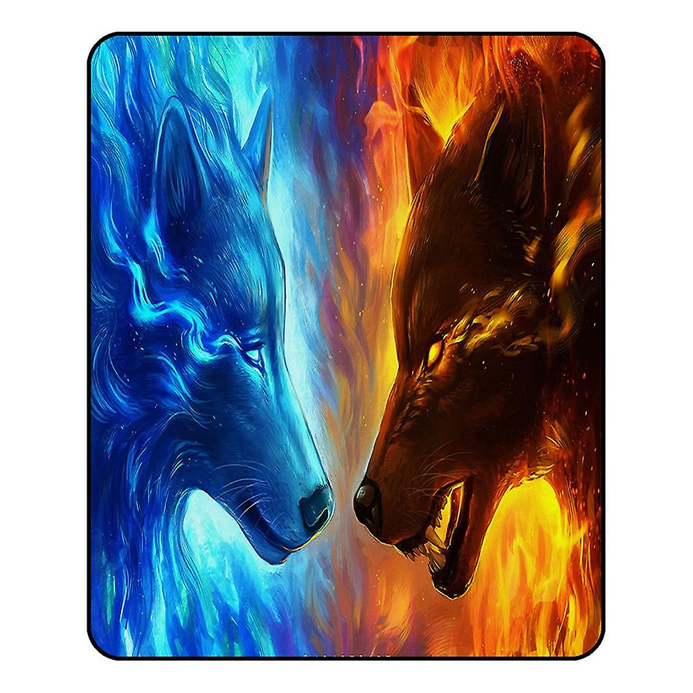 Multifunctional 3D Pattern Blanket Thin Quilt Sofa Bed Home Travel