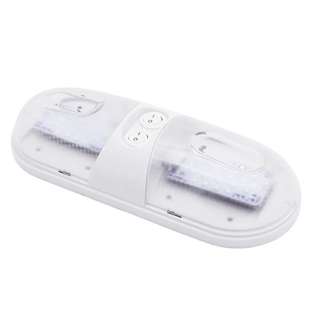 Rv Lights Interior With Switch Led Ceiling Double Led Light For Car/rv/trailer/camper/boat Dc12v Natural White