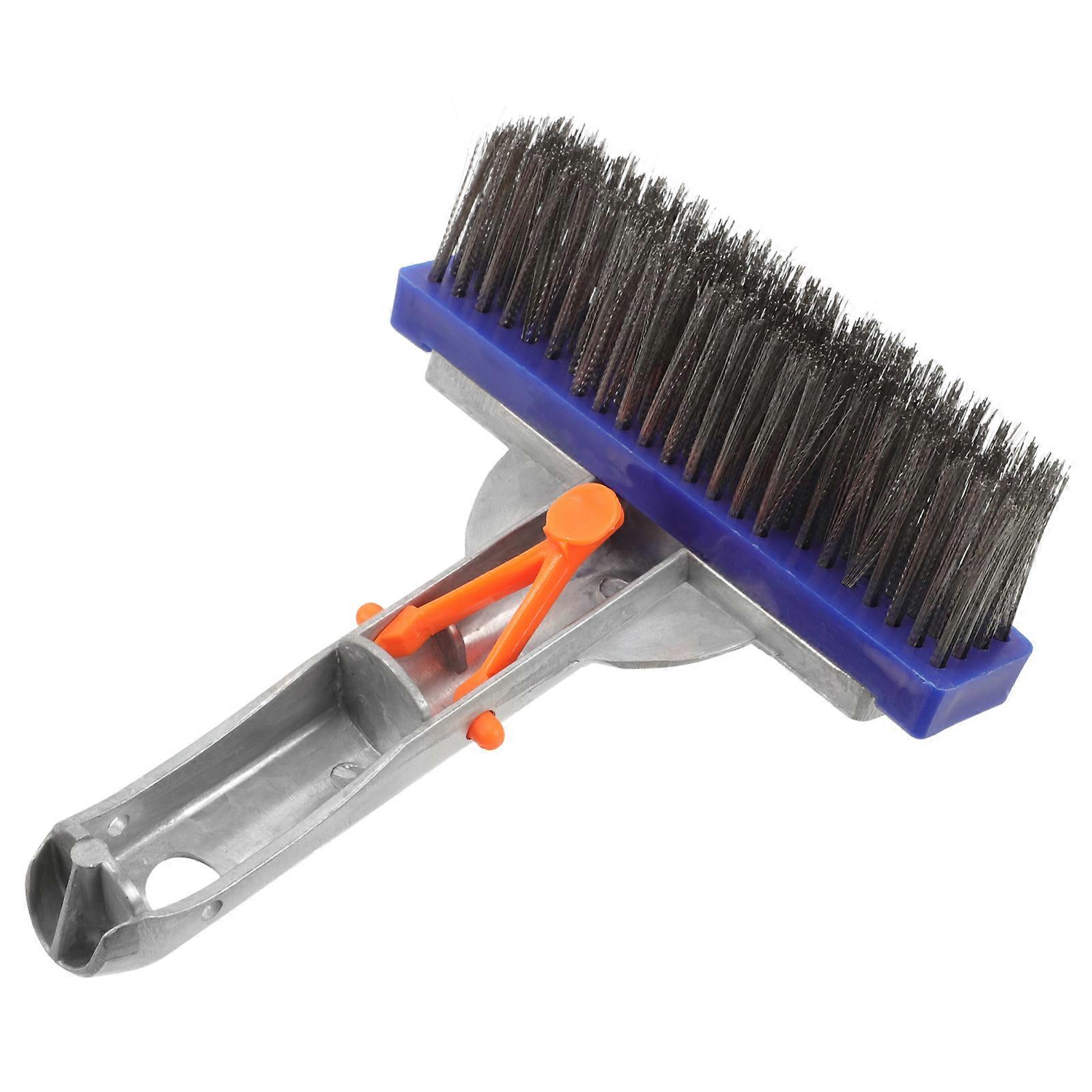 Swimming Pool Brush Handheld Pool Brush Convenient Pool Brush Head Portable Pool Tile Brush