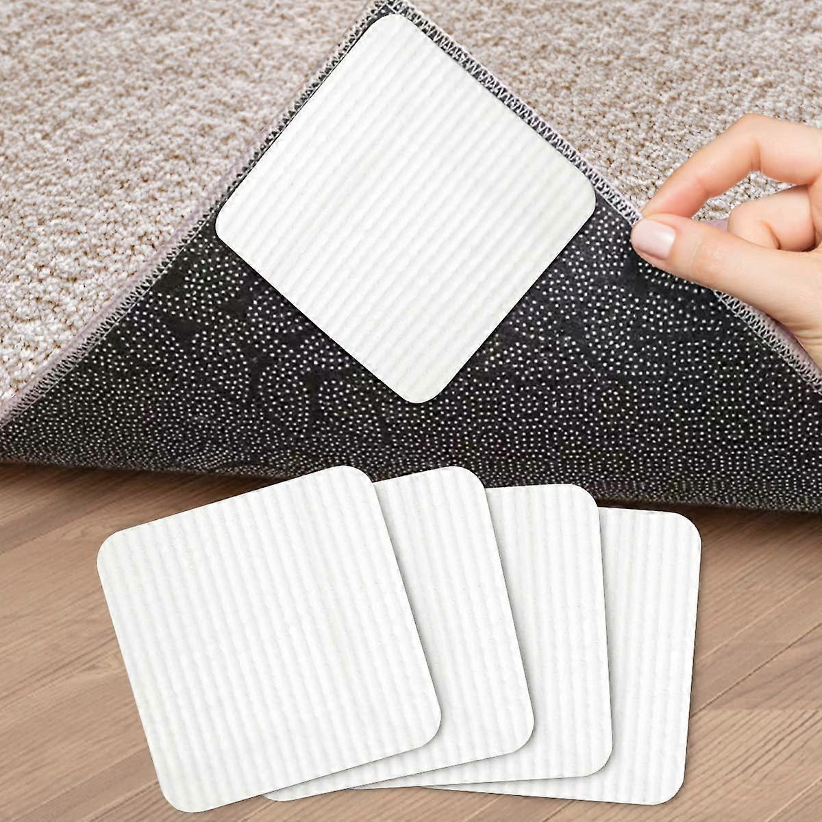 Rug Gripper, Double Sided Non-Slip Rug Pads Rug Tape, Non Slip Rug Pad for Area Rugs