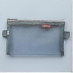 Transparent File Folder Zipper Pencil Pouch Sacchetto trasparente Materiale scolastico - Borse a matita -