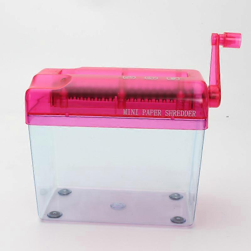 Home Portable Mini Manual Shredder A6 Small Office Mute Shredder
