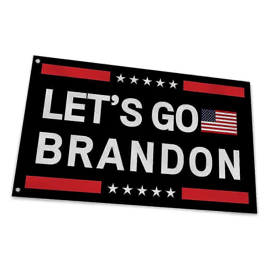 Lets Go Brandon Flag 3x5 Ft Digital Printing With Brass Grommets Polyester