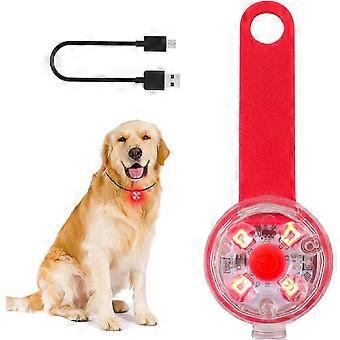 Led Dog Collar Light, Light Dog Collar Pendant,waterproof Safety Dog Flashing Lights,clip On Dog Collar Charms Blinker Light For Night Walking