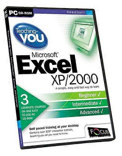 Teaching-you MS Excel XP  2000 - PC CD - New & Sealed