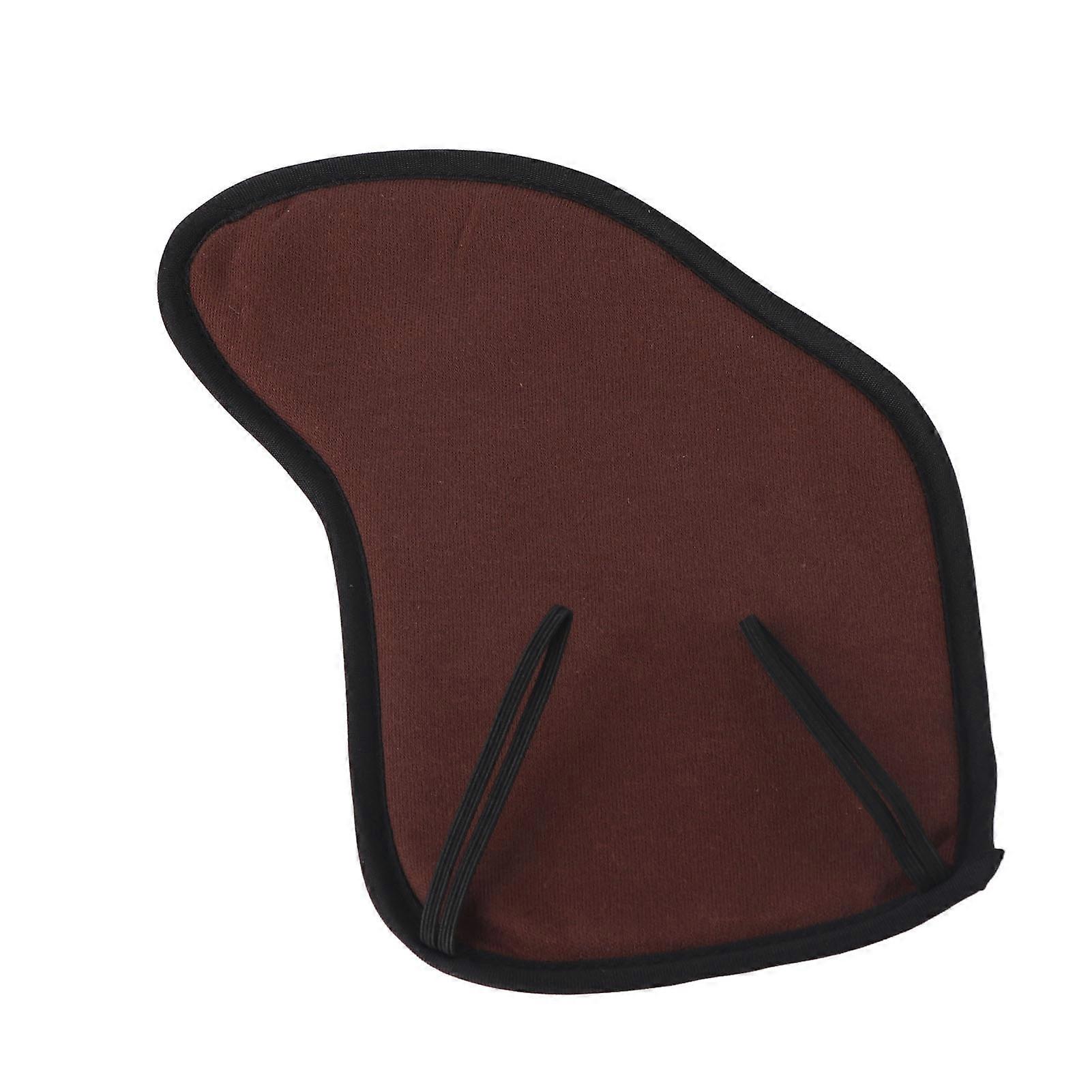 4/43/4 Violin Shoulder Rest Pad Flannel Chin Cushion Protector for Stringed Instrument Playing